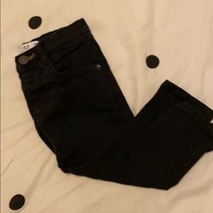 Zara black denim 12-18 months